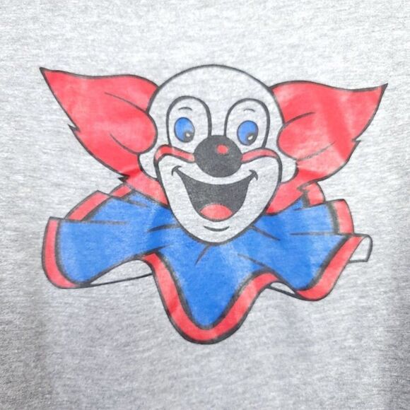 Wadsworth Grizzlies T Shirt Vintage 80s Ohio High School Bozo Clown Mens Medium - Picture 4 of 7